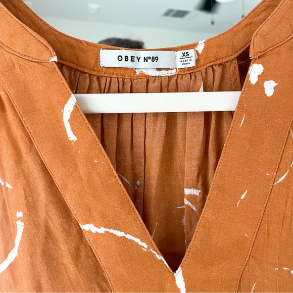 Revolve Orange Mini Dress - Picture 2 of 3